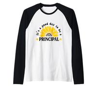 Professeure Principale Cute Sunflower Graphic First Day Women Manche Raglan