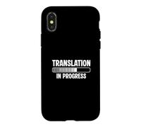 Professeurs de Langues étrangères drôles de Traduction en Cours Coque pour iPhone X/XS