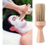 Profession De Coupe De Cheveux Brosse De Nettoyage En Bois Poignee Cheveux Duster Salon Cou Nettoyage Brosses Coiffure Outils De Nettoyage
