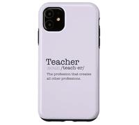 Profession de définition de Dictionnaire Enseignant Qui crée Un Meme Coque pour iPhone 11