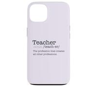 Profession de définition de Dictionnaire Enseignant Qui crée Un Meme Coque pour iPhone 13