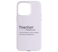 Profession de définition de Dictionnaire Enseignant Qui crée Un Meme Coque pour iPhone 15 Pro Max