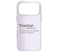 Profession de définition de Dictionnaire Enseignant Qui crée Un Meme Coque pour iPhone 17 Pro Max