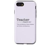 Profession de définition de Dictionnaire Enseignant Qui crée Un Meme Coque pour iPhone SE (2020) / 7/8