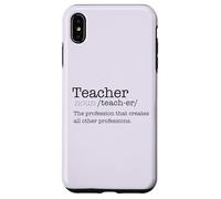 Profession de définition de Dictionnaire Enseignant Qui crée Un Meme Coque pour iPhone XS Max