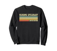 Profession de spécialiste de la lecture rétro, titre du poste, idée de collègue Sweatshirt