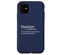 Profession Profession Dictionnaire pour Enseignant Coque pour iPhone 11