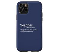 Profession Profession Dictionnaire pour Enseignant Coque pour iPhone 11 Pro