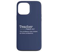 Profession Profession Dictionnaire pour Enseignant Coque pour iPhone 13 Pro Max