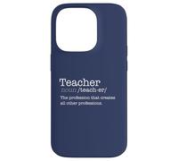 Profession Profession Dictionnaire pour Enseignant Coque pour iPhone 14 Pro