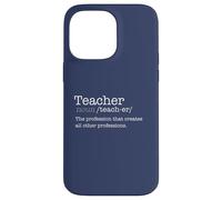 Profession Profession Dictionnaire pour Enseignant Coque pour iPhone 14 Pro Max