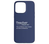 Profession Profession Dictionnaire pour Enseignant Coque pour iPhone 15 Pro Max