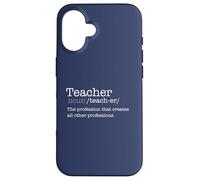 Profession Profession Dictionnaire pour Enseignant Coque pour iPhone 16