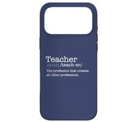 Profession Profession Dictionnaire pour Enseignant Coque pour iPhone 17 Pro Max