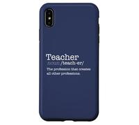 Profession Profession Dictionnaire pour Enseignant Coque pour iPhone XS Max