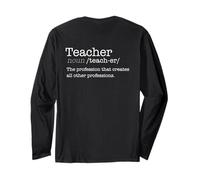 Profession Profession Dictionnaire pour Enseignant Manche Longue