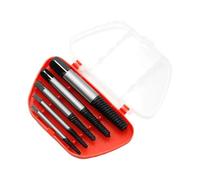 Professiona Break Lot de 5/6 tarauds à denture grossière pour robinet à dents fines Outil de réparation de boîte en plastique