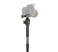 Professiona Monopode/Unipod en fibre de carbone robuste 177,8 cm (double tête en option) pour Panasonic DMW-FL28