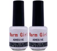 Professional 2pcs Galaxy Star Nail Art Glue For Foil Sticker Nail Transfer Tips Decorations Adhesive White 8ml By Ry