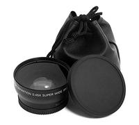 Professional 52MM 0.45 x Wide Angle Macro Lens for Nikon D3200 D3100 D5200 D5100 Black Super Wide Angle