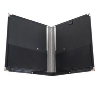 Professional A4 Porte Partition Chorale Noir de Musique en Cuir Imitation