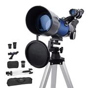 Professional Astronomy Telescopes for Adult, 500X60mm HD Refractive Scope Telescope with Tripod Finder Scope Travel Backpack WOWCSXWC