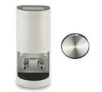 Professional Barista Electric Tamper 58MM, 1200N Thrust Adjustable Espresso Tamper for Consistent Flavor(White,ScrewThread)