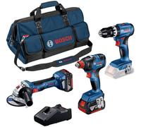 Professional Bosch Power Tools 0615990N31 Jeu doutils pour les artisans, pour les bricoleurs, pour appareils sans fil en valise 5 pièces
