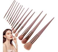 Professional Brush Kit, Soft Cosmetic Brush Set, 1.77 Inches Gentle with Versatile Feature, Portable Dense Beauty Tool Set, Reliable Makeup Accessory with Modern Design, Beauty Tool for Face and Cheek