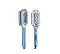 Professional Cold Wind Hair Straightener Brush, Ice Therapy Ceramic Ionic Tool for Wet & Dry Hair, Low Temperature Cryotherapy Ensures Safety