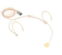 Professional Condenser Microphone with Ear Hook for Technica Audio Systems,Ideal for Conferences,Actors,Theater,Podcasts Beige