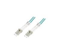 Professional - Cordon de raccordement - LC multi-mode (M) pour LC multi-mode (M) - 15 m - 15 m - fibre optique - duplex - 50 / 125 microns - OM3 -