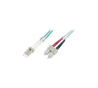 Digitus Câble de raccordement fibre optique DK-2532-05-4 LC mâle – SC mâle OM4 50/125 µ Duplex 5 m