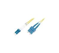 Digitus Câble fibre optique DK-292SCA3LC-03 OS2 3 m SC(APC)-LC(PC) Duplex SM 9/125 1/10 Gbit/s Jaune