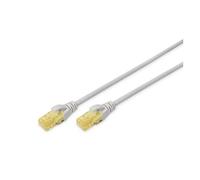 Professional - Cordon de raccordement - RJ-45 (M) pour RJ-45 (M) - 1 m - UTP - CAT 6a - sans halogène - gris