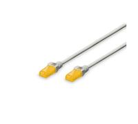 Professional - Cordon de raccordement - RJ-45 (M) pour RJ-45 (M) - 2 m - UTP - CAT 6a - sans halogène - gris