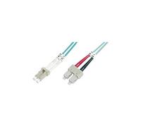 Professional - Cordon de raccordement - SC multi-mode (M) pour LC multi-mode (M) - 2 m - 2 m - fibre optique - duplex - 50 / 125 microns - OM4 - sans