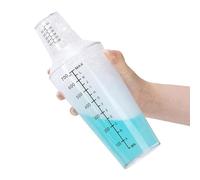 Professional Dilution Pitcher, Industrial Mixing Cup, Reliable with Embossed Scales, High Clarity, Ergonomic Pour Spout with Tapered Design, Utility Jug for Paint and Hair Dye