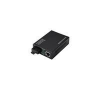 Professional DN-82121-1 - Convertisseur de média à fibre optique - 1GbE - 10Base-T, 1000Base-LX, 100Base-TX, 1000Base-T - RJ-45 / mode unique SC -