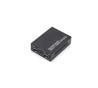 Digitus Convertisseur de média DN-82133 SFP Gbit Ethernet 100/1000Base-X Multimode/Singlemode Noir