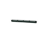 Professional DN-91616U - Tableau de connexions - CAT 6 - UTP - RJ-45 X 16 - noir, RAL 9005 - 1U - 19"