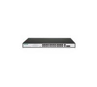 Digitus commutateur réseau PoE+ 19 pouces 24 ports +2x SFP/RJ45 IEEE802.3af/at 370W noir