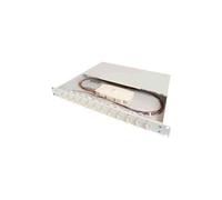 Digitus Boîtier d'épissure fibre 1U – 24x LC duplex OM3, cassette incl., pigtails colorés