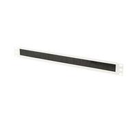 Digitus Panneau de gestion des câbles 1U 44x483x11 mm brosse 27x423 mm Gris (RAL 7035)