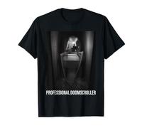 Professional Doomscroller Frog Creature Toilet Smartphone T-Shirt