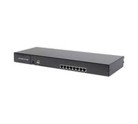 Professional DS-72211-4GE - Console KVM avec commutateur KVM - 8 ports - allemand - 19" - rack-montable - 1366 x 768 @ 60 Hz - 1000:1 - noir, RAL