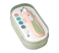 Professional Electric Nail Clippers, Rechargeable Nail File Baby with LED Light, Dust Cover, and Ergonomic Handle, Perfect Fingernail Clippers for Thick Nails, Ideal for Men's Grooming Needs