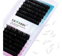 Professional Eyelash Extension 0.07 Individual False Lashes 8-14 Mm Mix D Curl Individual False Lashes One By One Natural By (0.07-D Curl-Mix 8-14 Mm)