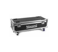 Professional FMC5404 Flightcase pour 4 projecteurs - Flightcase avec poignées et roulettes, mousse de protection