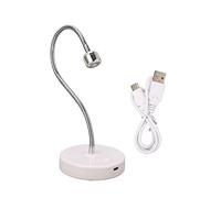 Professional Gel Polish Dryer Quick Drying Nail Curing Machine 3W Gel Polish Drying Lamp Adjustable Angle LED Light Chips ABS Material for Home Salon Nail Art